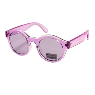 New Arrival Ladies Fashion Round Plastic Transparent  UV400 Sunglasses for Women
